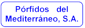 porfidos Logo de empresa. Pórfidos del Mediterráneo.